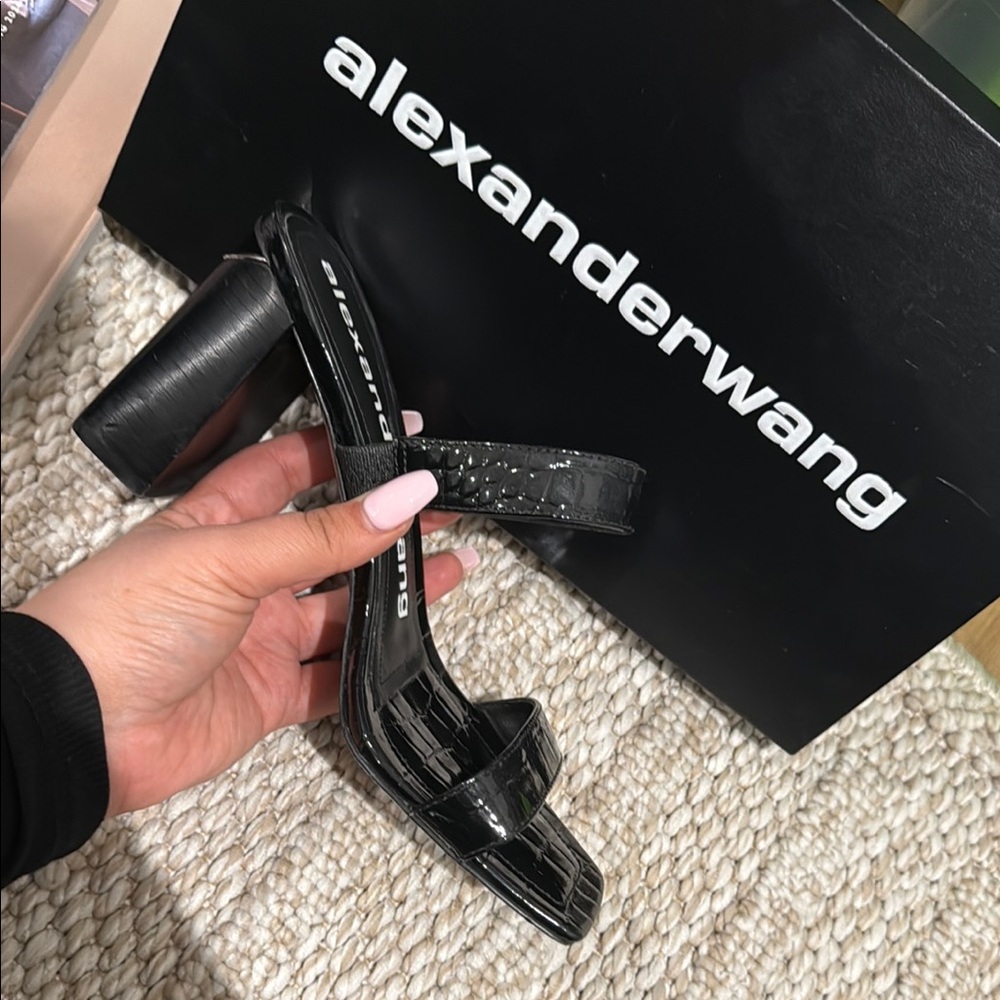 Alexander Wang Black High Heel Shoes